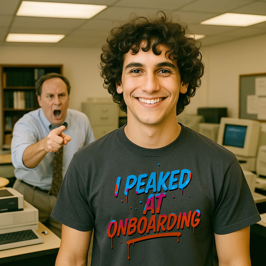 I peaked at onboarding