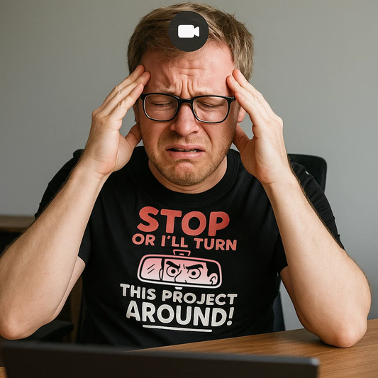 Stop or I'll turn this project around!